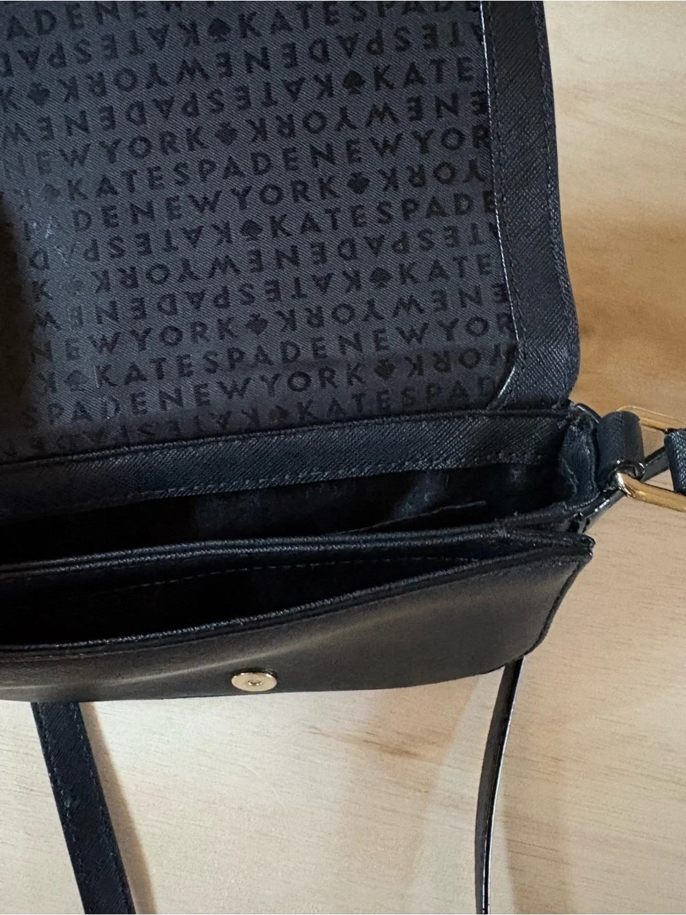 kate spade sleek black